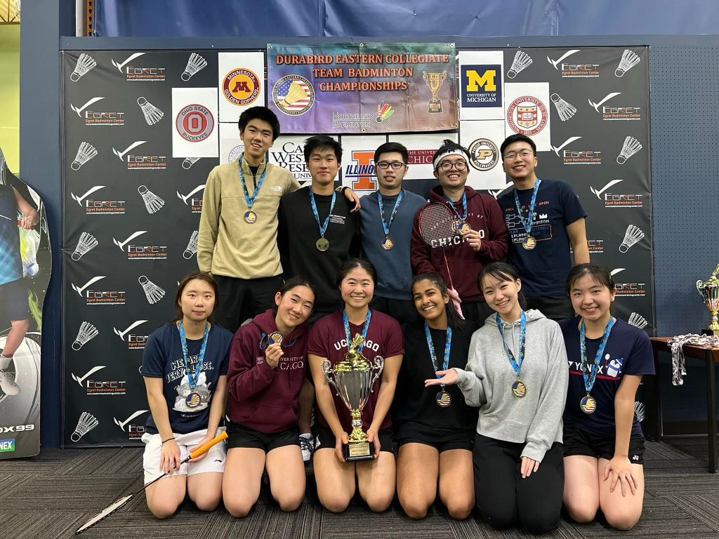 UC Badminton club members